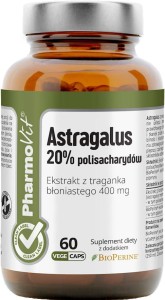ASTRAGALUS 60 CAPSULES 30.18 g  - PHARMOVIT (CLEAN LABEL)