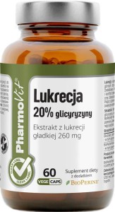LUKRECJA 60 CAPSULES 21.78 g  - PHARMOVIT (CLEAN LABEL)