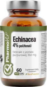 ECHINACEA 60 CAPSULES 27.78 g - PHARMOVIT (CLEAN LABEL)