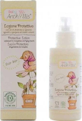Beschermende melk tegen muggen en andere insecten voor kinderen ECO 100 ml - Baby Anthyllis