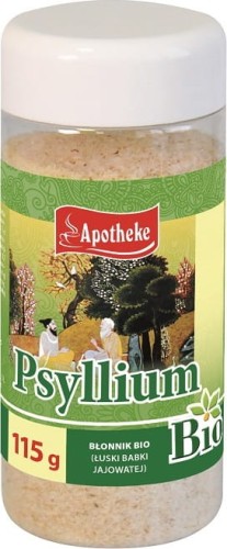BŁONNIK (ŁUSKI BABKI JAJOWATEJ) BIO 115 g - APOTHEKE