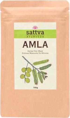 AMLA KRUIDEN HAARMASKER 100 g - SATTVA