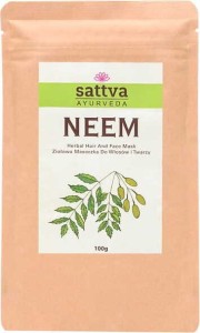 MASECZKA ZIOŁOWA DO TWARZY I WŁOSÓW NEEM 100 g - SATTVA
