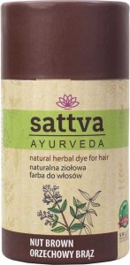 HENNA ORZECHOWY BRĄZ 150 g - SATTVA