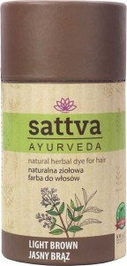 HENNA JASNY BRĄZ 150 g - SATTVA