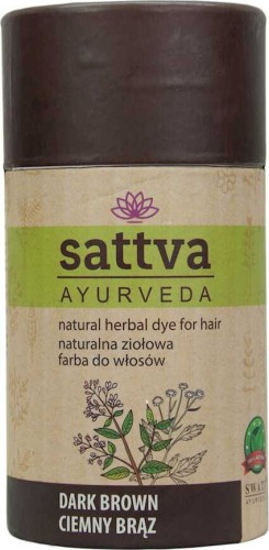 HENNA DONKERBRUIN 150 g - SATTVA