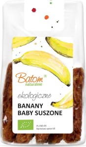 GEDROOGDE BIO BANAAN BABY 100 g - BATOM