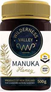 Miel Manuka UMF 15+ MGO 514+ 500 g Wilderness Valley Ltd