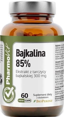 BAIKALIN 60 CAPSULES 33,18 g - PHARMOVIT (CLEAN LABEL)