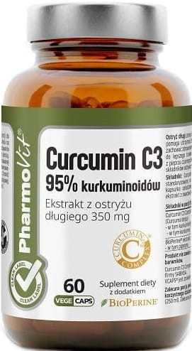 KURKUMINA 60 KAPSUŁEK 27,3 g - PHARMOVIT (CLEAN LABEL)