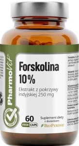 FORSKOLIN 60 CAPSULES 33.18 g - PHARMOVIT (CLEAN LABEL)