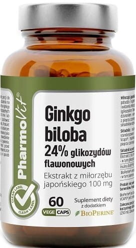 MIŁORZĄB JAPOŃSKI 60 KAPSUŁEK 19,98 g - PHARMOVIT (CLEAN LABEL)