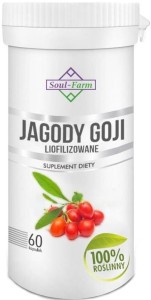  GOJI BERRIES LYOPHILIZED 670 mg 60 CAPSULES- SOUL FARM