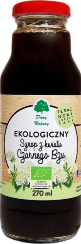 BIO ZWARTE LILAC STROOP 270 ml - GIFTS OF NATURE