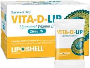 Liposomale vitamine D 2000 IE Liposomale vitamine D 30 sachets van 5 g Ascolip