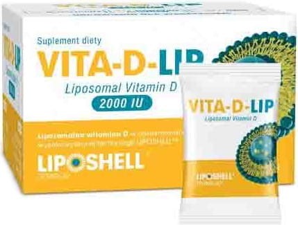 Liposomale vitamine D 2000 IE Liposomale vitamine D 30 sachets van 5 g Ascolip
