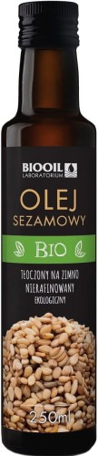 SESAMOLIE, KOUDGEPERST, ONGFINEERD BIO 250 ml - BIOOIL