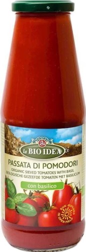 PASSATA MET BASILE BIO 680 g - LA BIO IDEA