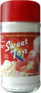 Słodzik puder czerwony 150 g Sweet Top Domos