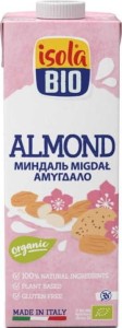 Almond drink gluten-free BIO 1 l Isola Bio