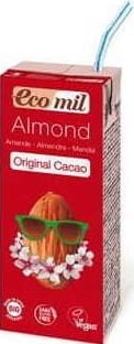 Almond drink cocoa flavor BIO 200 ml Ecomil