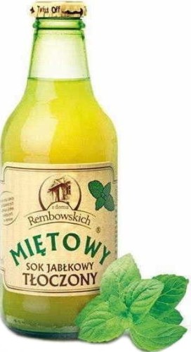 Sok jabłkowy tłoczony z miętą 250 ml Rembowscy
