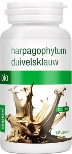 DEVIL'S CLAW IN CAPSULES BIO 44,4 g (120 pcs.) - PURASANA