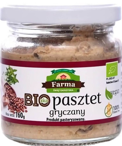 BUCKWHEAT PATE BIO 160 g - FARMA ŚWIĘTOKRZYSKA