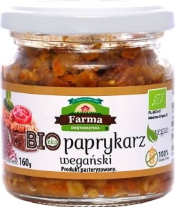 VEGAN PAPRIKA PASTE BIO 160 g - FARMA ŚWIĘTOKRZYSKA