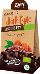 DATES IN DARK CHOCOLATE GLUTEN-FREE BIO 50 g - DOTI