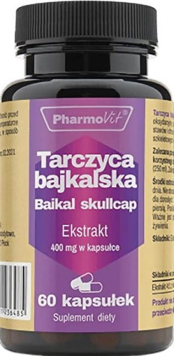 Baikal skullcap extract 400mg 60 capsules PharmoVit