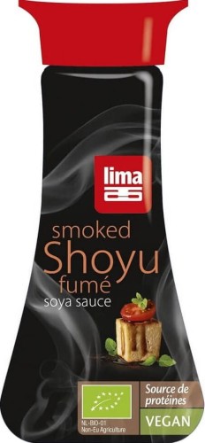 SOY SAUCE SHOYU SMOKED BIO 145 ml - LIMA
