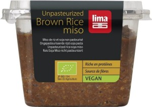 MISO (PÂTE DE SOYA AU RIZ BRUN) BIO 300 g - LIMA