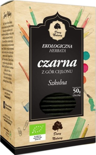 BLACK TEA BIO (25 x 2 g) - DARY NATURY