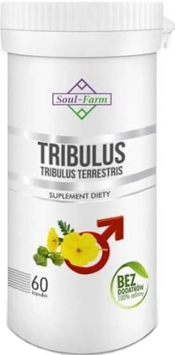 TRIBULUS EXTRACT 600mg 60 CAPSULES - SOUL FARM