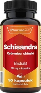 Schisandra extract 300mg 90 capsules PharmoVit