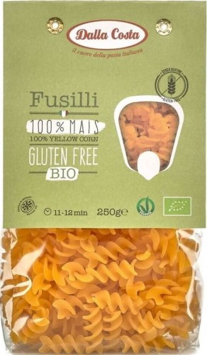 PASTA (CORN) FUSILLI GLUTEN-FREE BIO 250 g - DALLA COSTA
