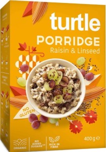 RAISIN-LINSEED PORRIDGE GLUTEN-FREE BIO 400 g - TURTLE