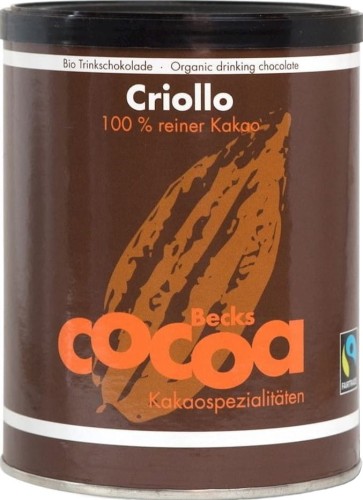 COCOA POWDER CRIOLLO FAIR TRADE BIO 250 g - BECKS COCOA