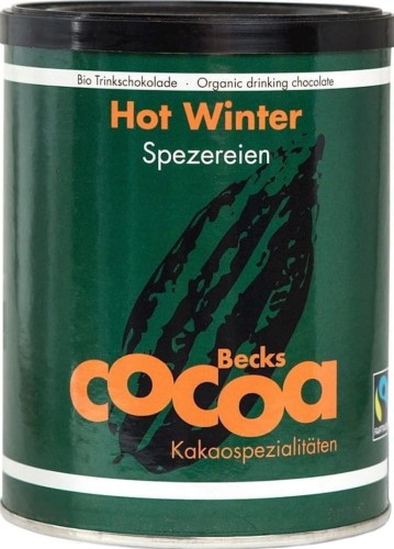 Chocolate for drinking Hot Winter Fair Trade Gluten-free Bio 250g - Becks Cocoa