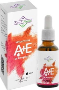 VITAMIN A+E IN DROPS (700mcg+12mg) 30 ml - SOUL FARM
