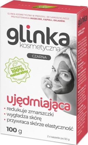 COSMETIC CLAY BLACK FIRMING 100 g - BIOMIKA