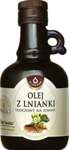 Lijnzaadolie (saffraanolie), koudgeperste Oliën van de wereld 250ml Oleofarm