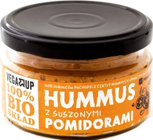 HUMMUS WITH DRIED TOMATOES BIO 190 g - VEGA UP