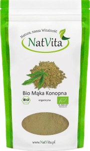 HEMP FLOUR BIO 30% PROTEIN 500g NatVita