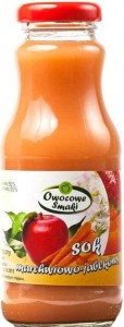 CARROT-APPLE JUICE BIO 250 ml - OWOCOWE SMAKI