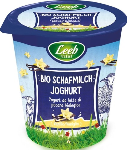 SHEEP VANILLA YOGHURT BIO 125 g - LEEB VITAL