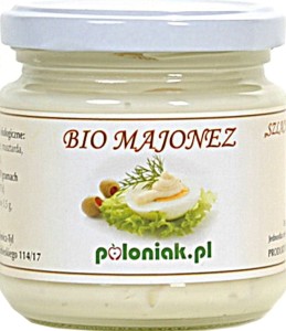 EGG MAYONNAISE BIO 180 ml - POLONIAK