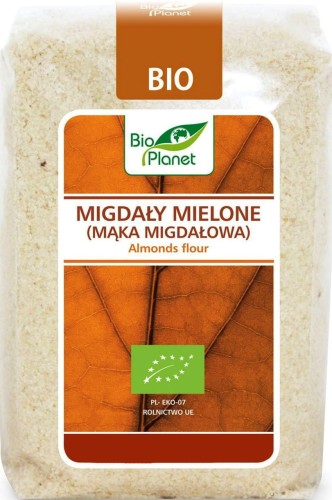 MIGDAŁY MIELONE (MĄKA MIGDAŁOWA) BIO 250 g - BIO PLANET