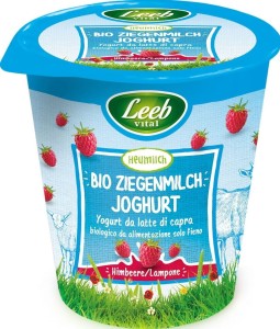 GOAT RASPBERRY YOGHURT BIO 125 g - LEEB VITAL